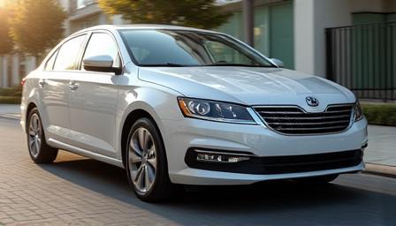 Before and after sedan exterior detailing