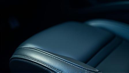 Closeup of detailed interior cleaning